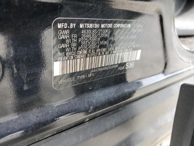 2022 MITSUBISHI ECLIPSE CR JA4ATWAA9NZ003496