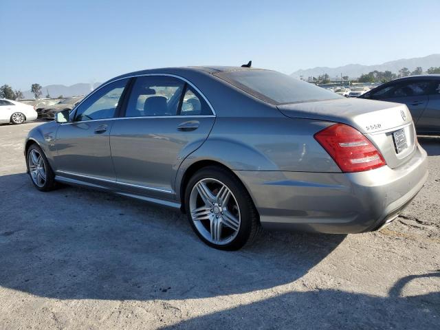 MERCEDES-BENZ S 550 2012 gray sedan 4d gas WDDNG7DBXCA446666 photo #3