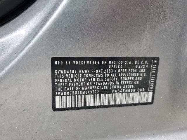 2024 VOLKSWAGEN JETTA SPORT 3VWBM7BU1RM043372
