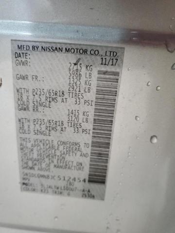 2018 INFINITI QX60 5N1DL0MN8JC512454