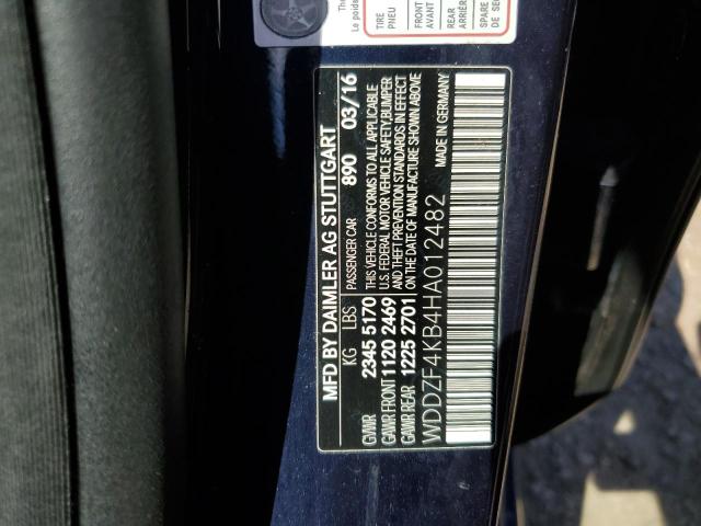 2017 MERCEDES-BENZ E 300 4MAT WDDZF4KB4HA012482