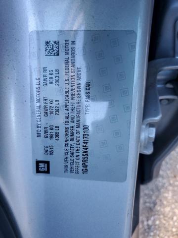 2015 BUICK VERANO 1G4PR5SK4F4173100