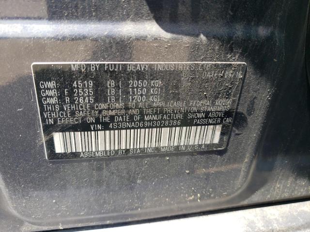 2017 SUBARU LEGACY 2.5 4S3BNAD69H3028386