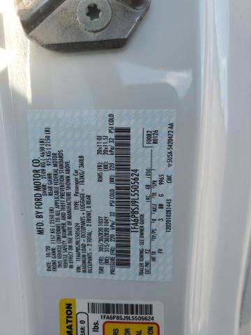 2020 FORD MUSTANG SH 1FA6P8SJ9L5505624