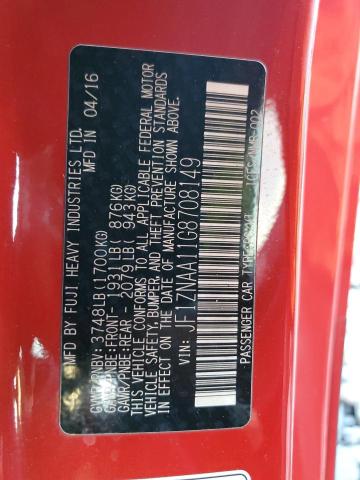 2016 TOYOTA SCION FR-S JF1ZNAA11G8708149