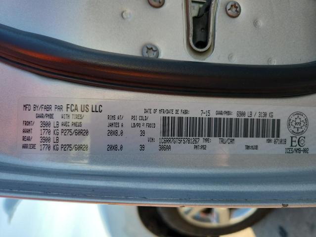 2015 RAM 1500 SLT 1C6RR7GT5FS781267