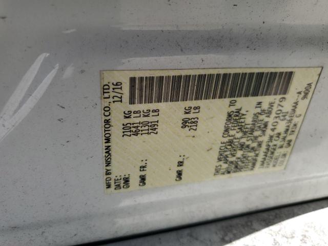 2017 NISSAN MAXIMA 3.5S 1N4AA6AP3HC403079
