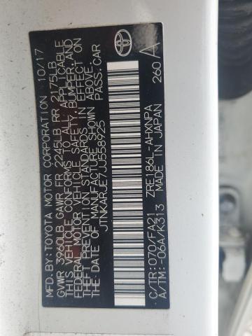 2018 TOYOTA COROLLA IM JTNKARJE7JJ558925
