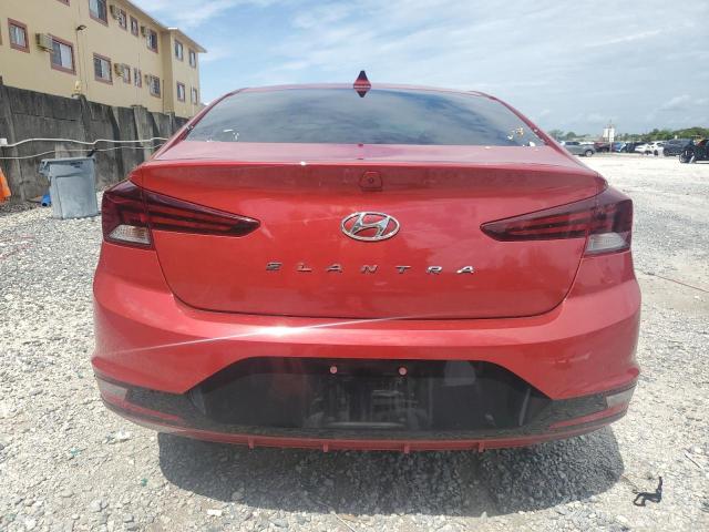 2019 HYUNDAI ELANTRA SEL 5NPD84LF5KH424300