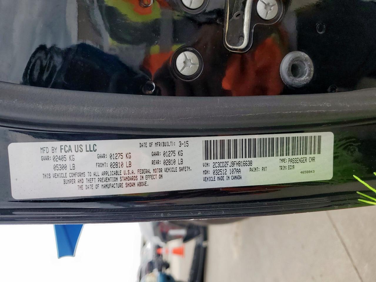 DODGE CHALLENGER R/T SCAT PACK