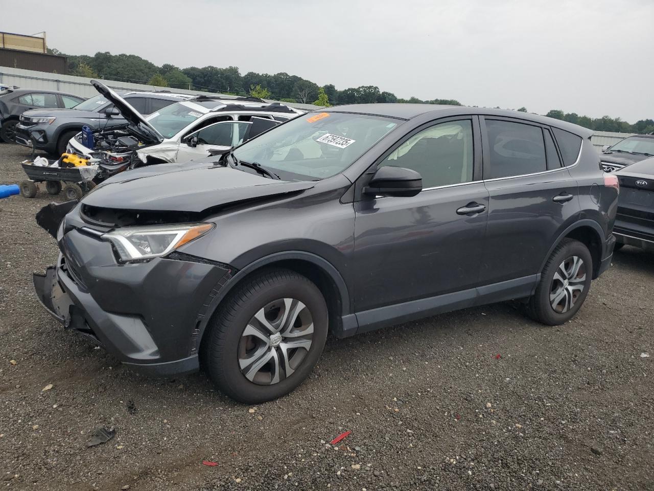 Lot #3240901210 2018 TOYOTA RAV4 LE