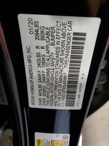 2020 HONDA ACCORD TOU 1HGCV2F93LA008917