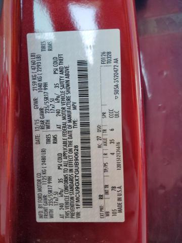 2016 FORD ESCAPE SE 1FMCU9GX7GUB90628