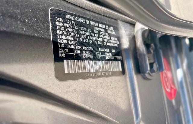 2020 NISSAN ROGUE SPOR JN1BJ1CW4LW372098