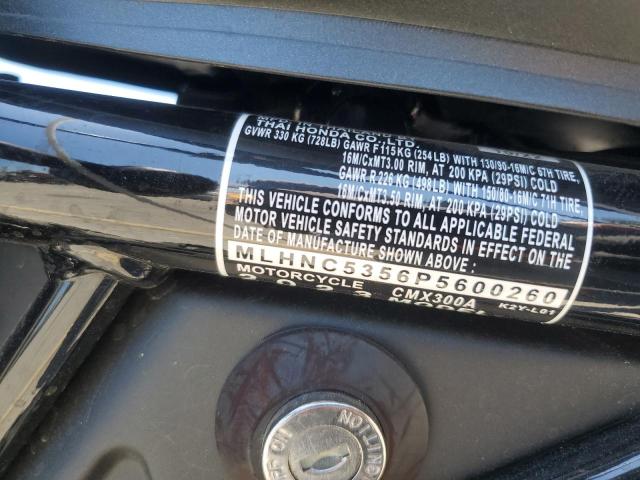 2023 HONDA CMX300 A MLHNC5356P5600260