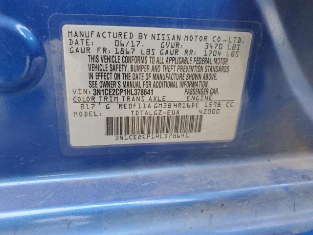 2017 NISSAN VERSA NOTE - 3N1CE2CP1HL378641