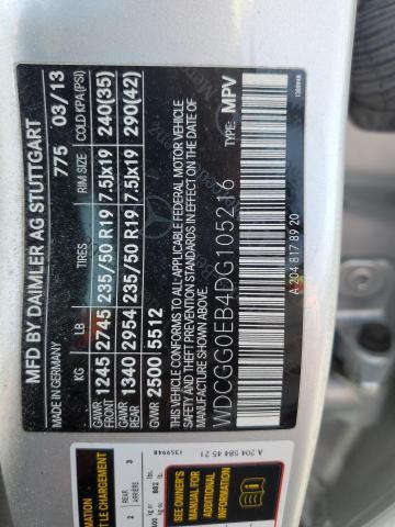 2013 MERCEDES-BENZ GLK 250 BLUETEC - WDCGG0EB4DG105216