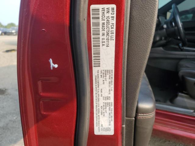 2022 DODGE DURANGO R/T 1C4SDJCT5NC101114