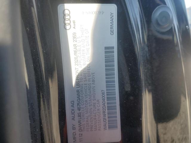2013 AUDI A5 PREMIUM - WAUGFAFR2DA040067