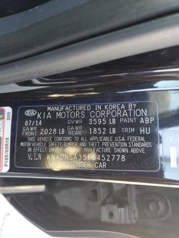 2015 KIA RIO EX KNADN5A35F6452778