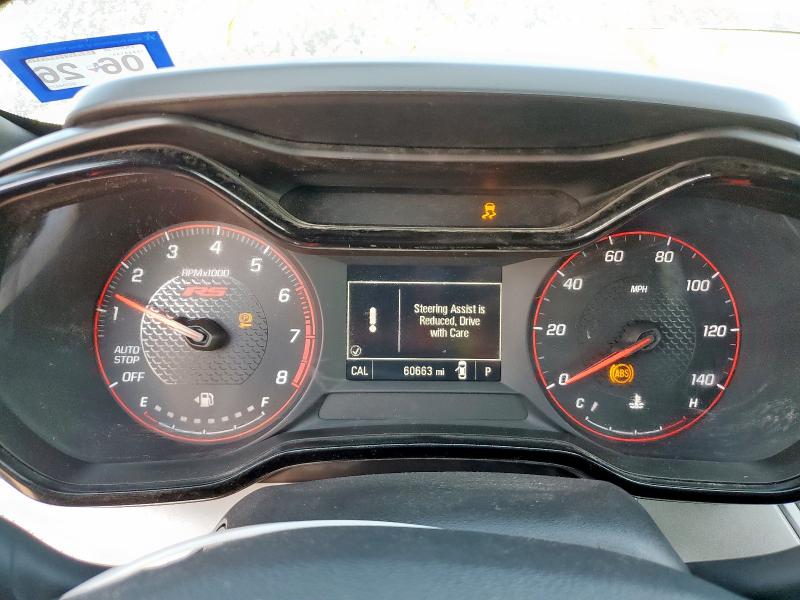 2025 CHEVROLET TRAX 1RS KL77LGEP1SC046729