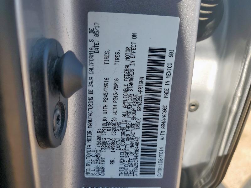 2017 TOYOTA TACOMA DOU - 3TMAZ5CN4HM044042