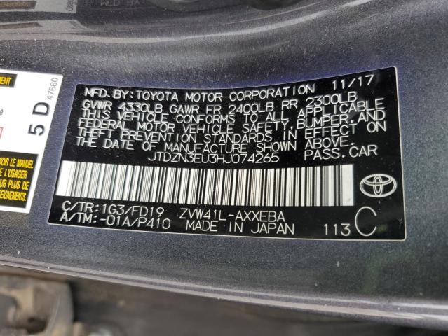 2017 TOYOTA PRIUS V - JTDZN3EU3HJ074265