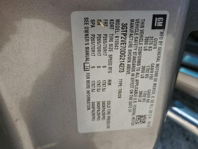 2013 GMC SIERRA K15 #3297125518