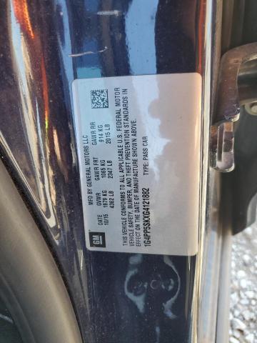2016 BUICK VERANO 1G4PP5SKXG4121882