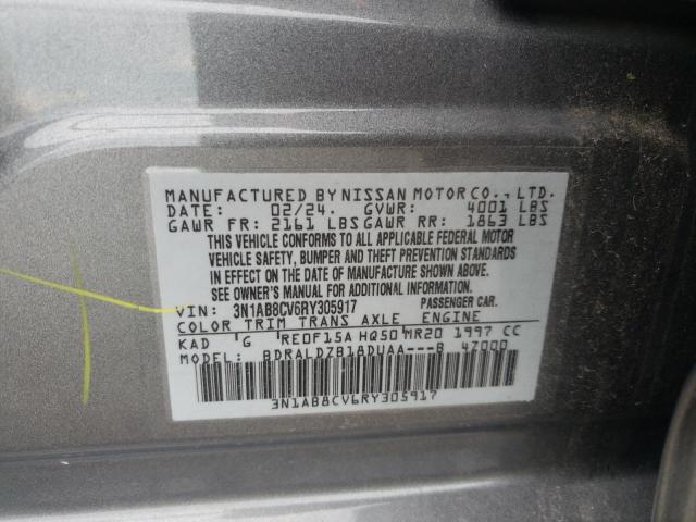 2024 NISSAN SENTRA SV 3N1AB8CV6RY305917