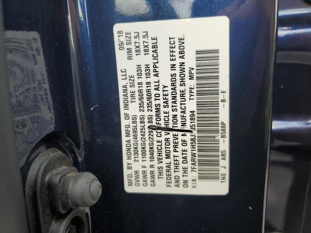 2018 HONDA CR-V EX 7FARW1H58JE051894