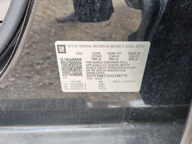 2018 GMC SIERRA C15 3GTP1NEC3JG198775