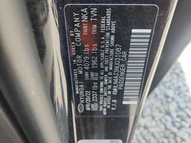 2022 HYUNDAI ELANTRA LI - KMHLN4AJ3NU031087