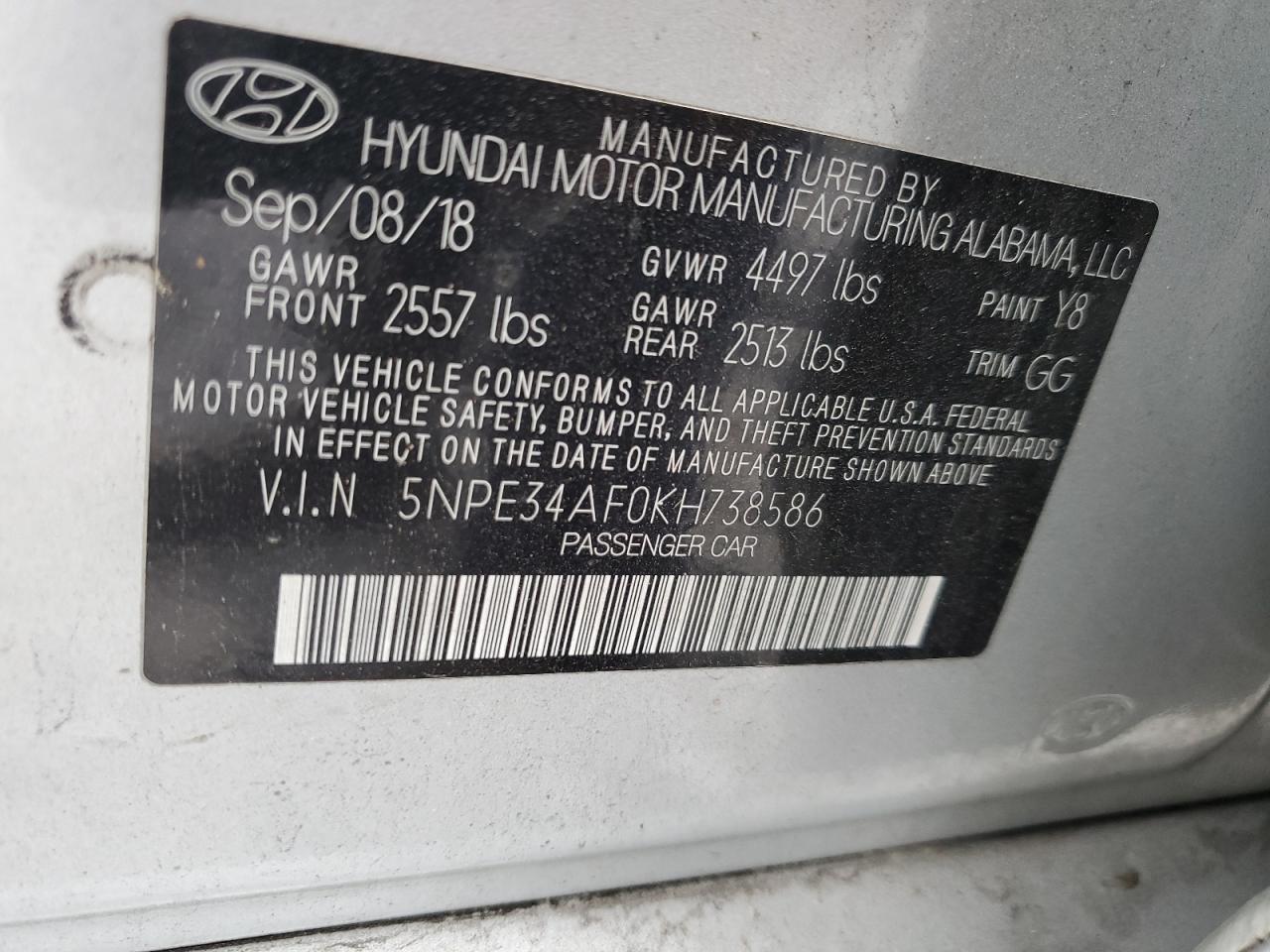 HYUNDAI SONATA LIMITED