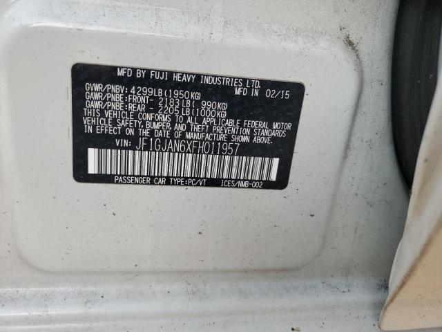 2015 SUBARU IMPREZA LI JF1GJAN6XFH011957
