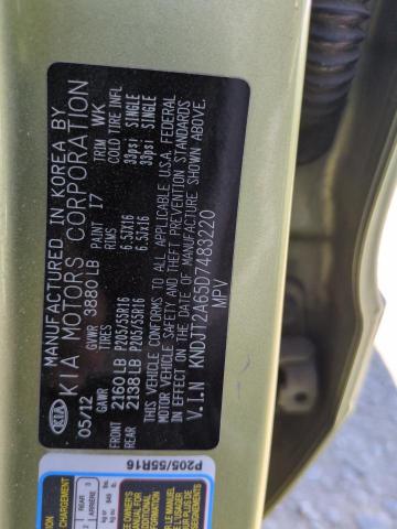 2013 KIA SOUL + - KNDJT2A65D7483220