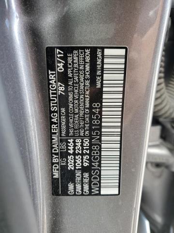 2018 MERCEDES-BENZ CLA 250 4M WDDSJ4GB8JN518548