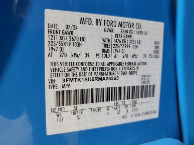 2024 FORD MUSTANG MA 3FMTK1SU6RMA26265