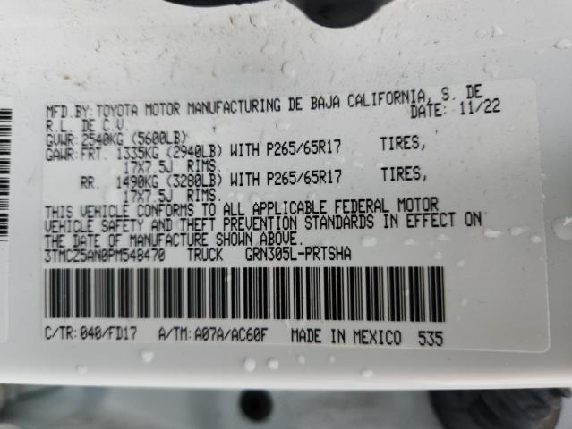 2023 TOYOTA TACOMA DOU 3TMCZ5AN0PM548470