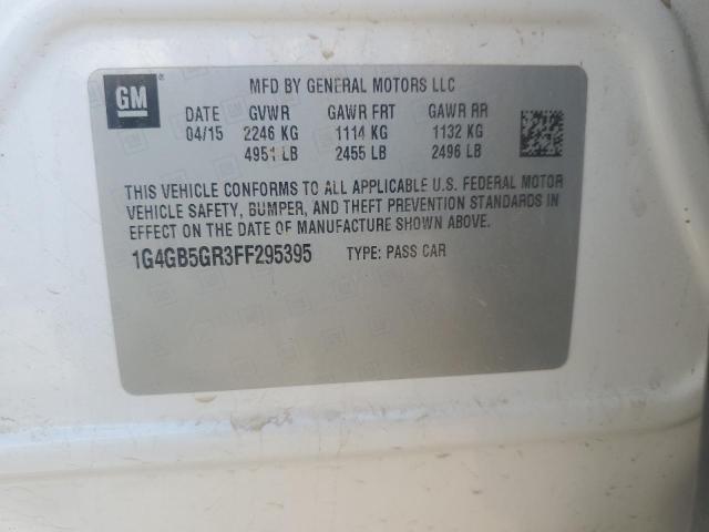 2015 BUICK LACROSSE 1G4GB5GR3FF295395