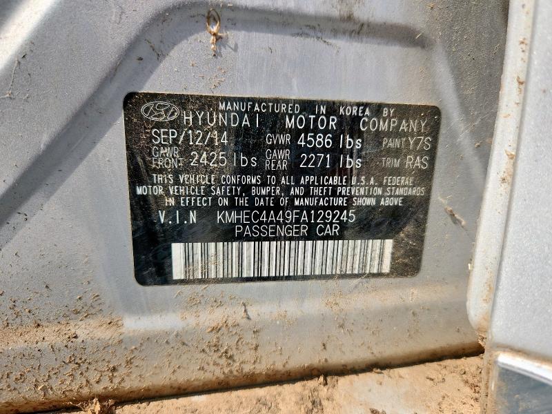2015 HYUNDAI SONATA HYB KMHEC4A49FA129245