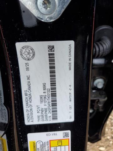 2026 HONDA CIVIC SPOR - 2HGFE4F81TH001322