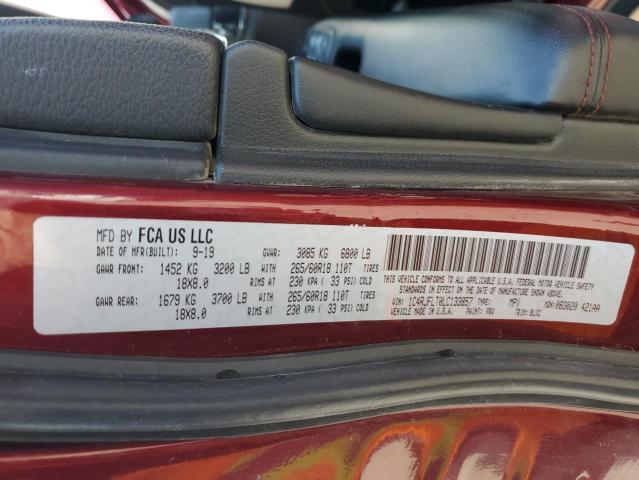 2020 JEEP GRAND CHER 1C4RJFLT0LC133857