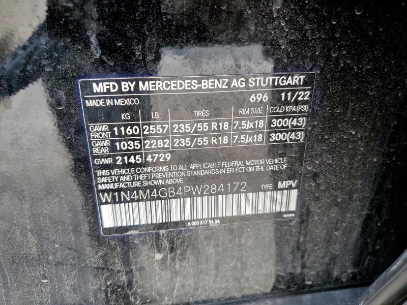 2023 MERCEDES-BENZ GLB 250 W1N4M4GB4PW284172