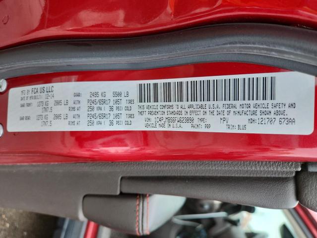 2015 JEEP CHEROKEE T 1C4PJMBS6FW623890