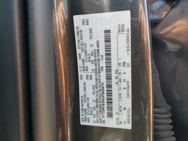 2018 FORD F150 SUPER - 1FTEW1EG6JFB28676