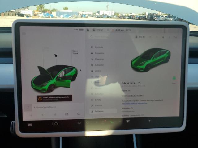 2020 TESLA MODEL 3 5YJ3E1EA3LF703684