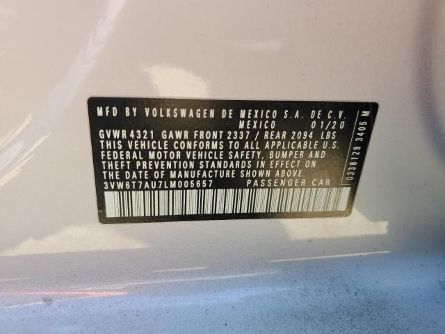 2020 VOLKSWAGEN GTI S - 3VW6T7AU7LM005657