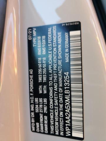 2021 PORSCHE MACAN WP1AA2A5XMLB13254