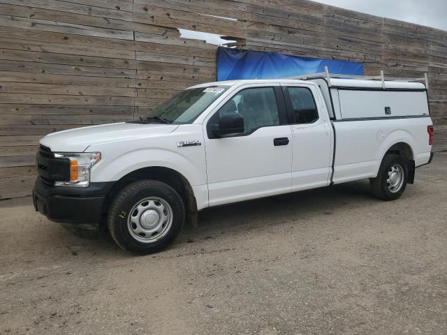 FORD F150 SUPER 2019 white  gas 1FTEX1C53KKE40414 photo #1